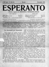 Numero 268, dec (1922)