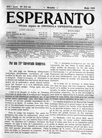 Numero 273, maj (1923)
