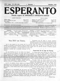 Numero 278, okt (1923)