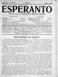 Numero 305, jan (1926)