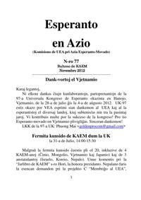 Numero 077, nov (2012)