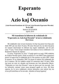 Numero 103, apr (2019)
