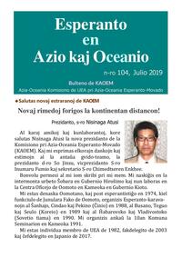 Numero 104, jul (2019)