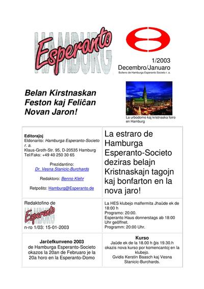 Numero 01, dec–jan (2003)