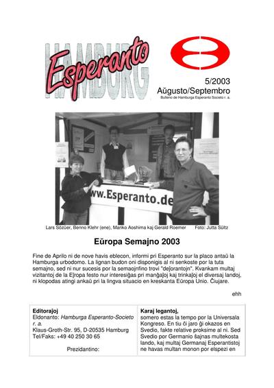 Numero 05, aug–sep (2003)