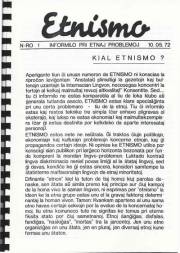 Numero 001, jun (1972)