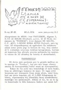 Numero 28-29, jun (1974)