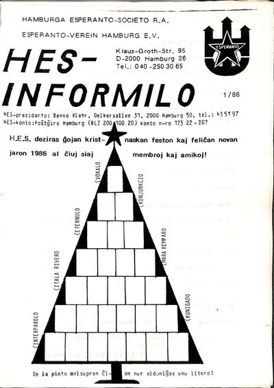 HES-informilo 1986
