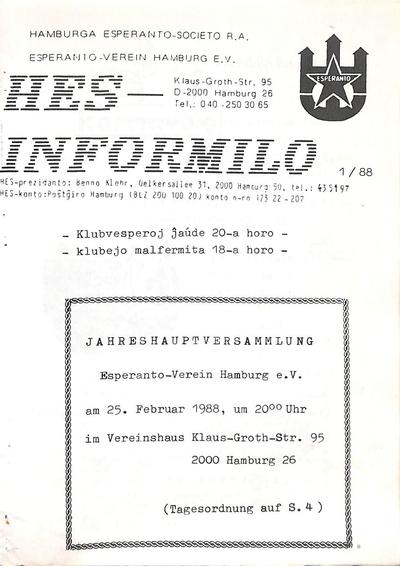 HES-informilo 1988