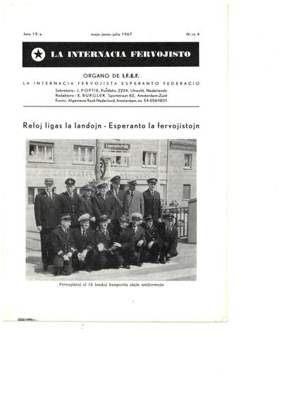 19a Jaro, Numero 4, maj–jun–jul (1967)