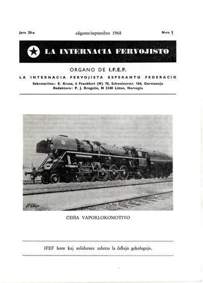20a Jaro, Numero 5, aug–sep (1968)