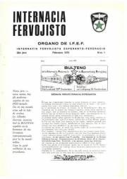 22a Jaro, Numero 1, feb (1970)