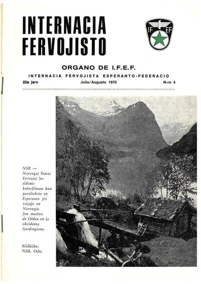 22a Jaro, Numero 4, jul–aug (1970)