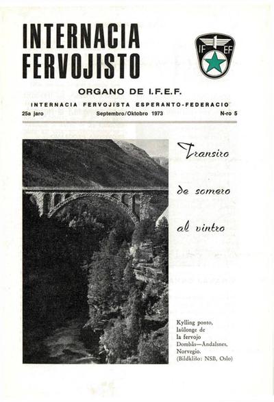 25a Jaro, Numero 5, sep–okt (1973)