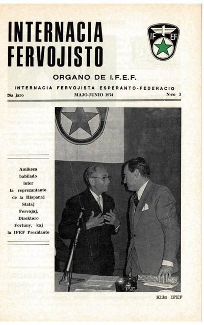 26a Jaro, Numero 3, maj–jun (1974)