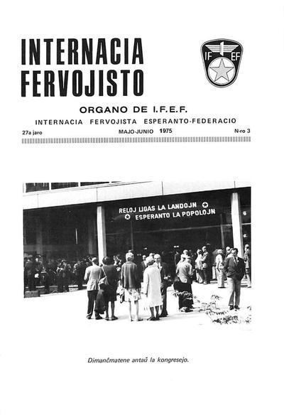 27a Jaro, Numero 3, maj–jun (1975)