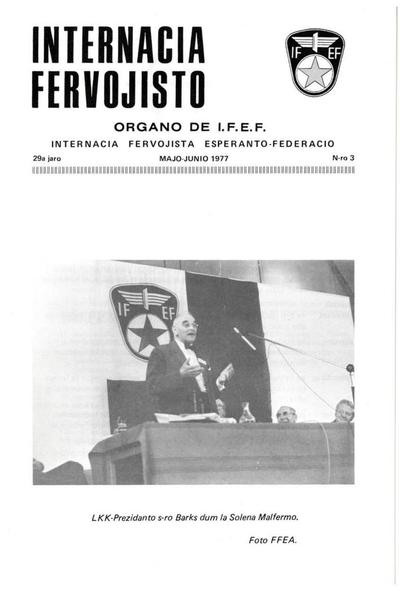 29a Jaro, Numero 3, maj–jun (1977)