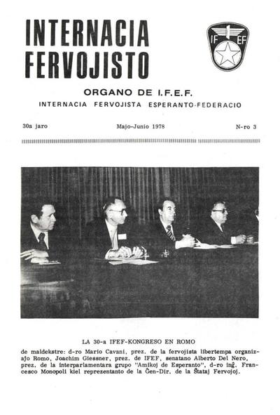 30a Jaro, Numero 3, maj–jun (1978)
