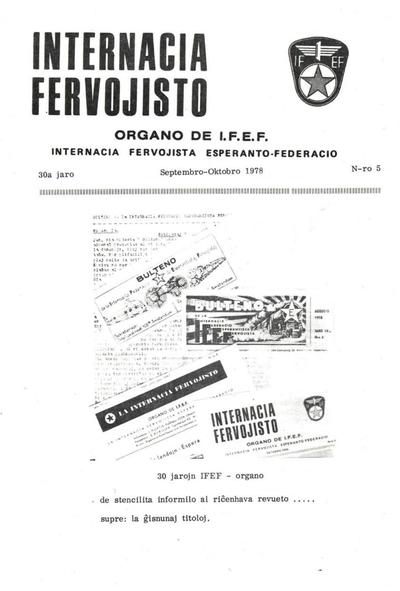 30a Jaro, Numero 5, sep–okt (1978)