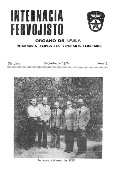 32a Jaro, Numero 3, maj–jun (1980)