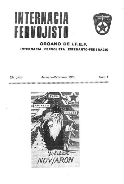 33a Jaro, Numero 1, jan–feb (1981)