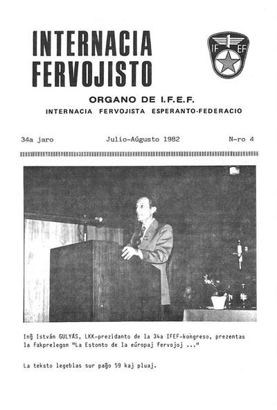 34a Jaro, Numero 4, jul–aug (1982)