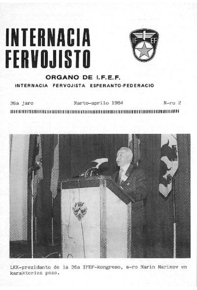 36a Jaro, Numero 2, mar–apr (1984)