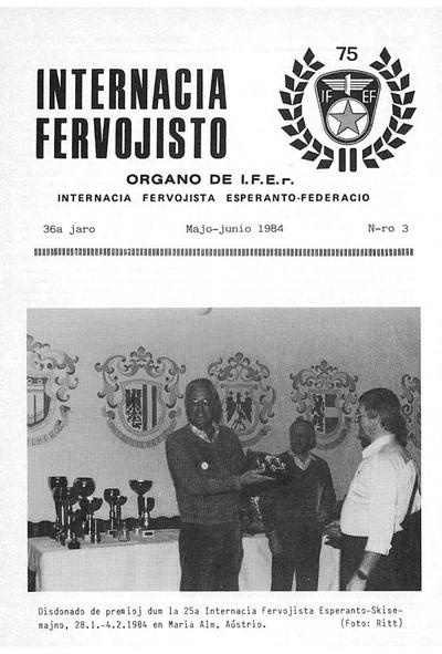 36a Jaro, Numero 3, maj–jun (1984)