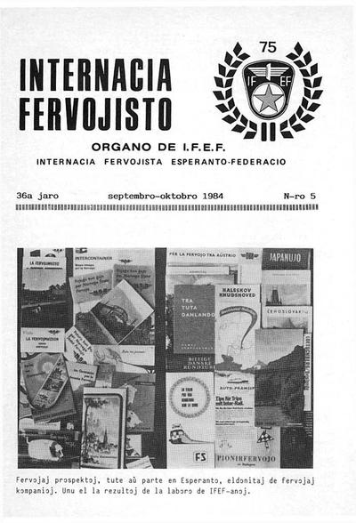36a Jaro, Numero 5, sep–okt (1984)