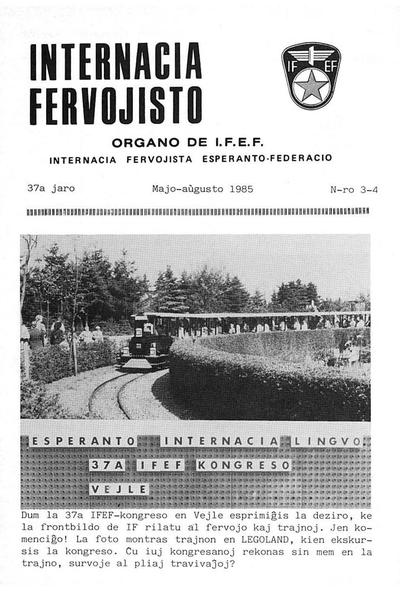 37a Jaro, Numero 3-4, maj–jun–jul–aug (1985)
