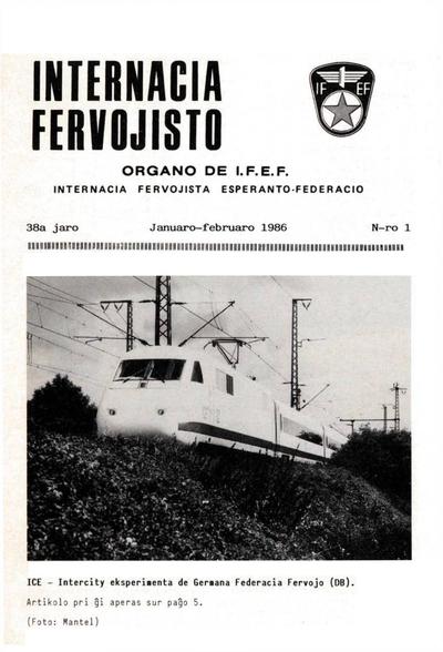 38a Jaro, Numero 1, jan–feb (1986)
