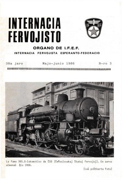 38a Jaro, Numero 3, maj–jun (1986)