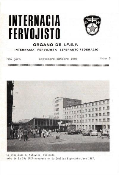 38a Jaro, Numero 5, sep–okt (1986)