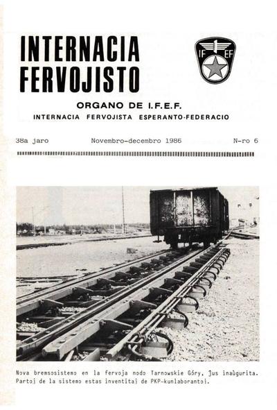 38a Jaro, Numero 6, nov–dec (1986)