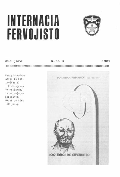 39a Jaro, Numero 3, maj–jun (1987)