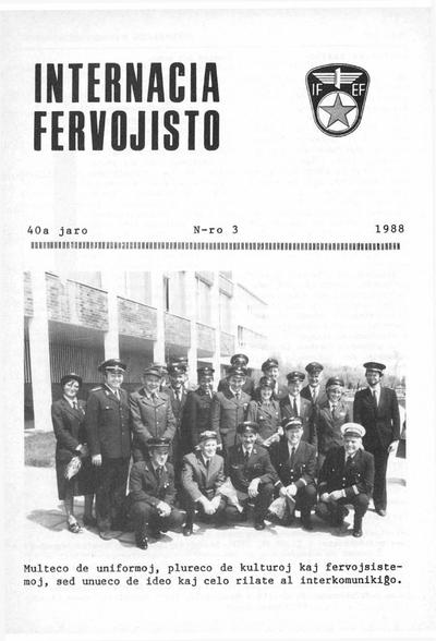 40a Jaro, Numero 3, maj–jun (1988)