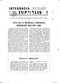 Numero 1, jan–feb–mar (1960)