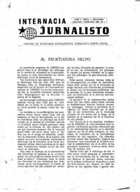 Numero 1, jan–feb (1961)