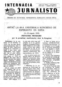 Numero 1, jan–feb–mar (1963)