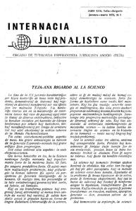 Numero 1, jan–feb–mar (1973)