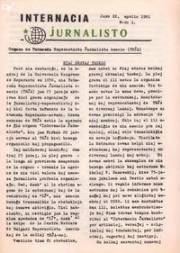 Numero 1, apr (1981)