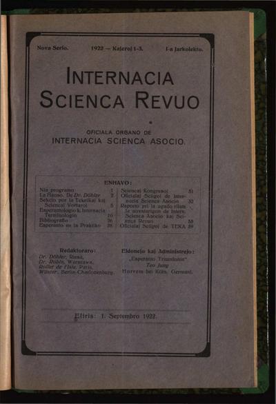 01a Jaro, Numero 01-03, jul–aug–sep (1922)