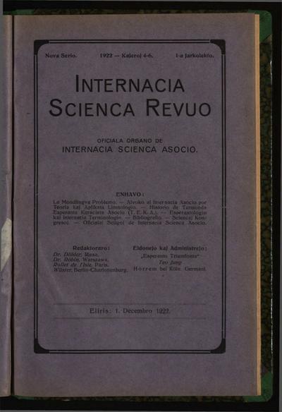 01a Jaro, Numero 04-06, okt–nov–dec (1922)