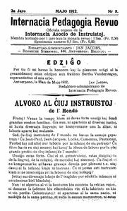 02a Jaro, Numero 05, maj (1912)