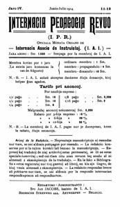 04a Jaro, Numero 11-12, jun–jul (1914)