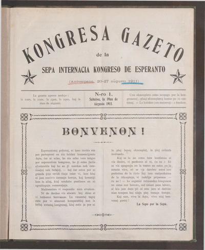 Numero 01-06 (1911)