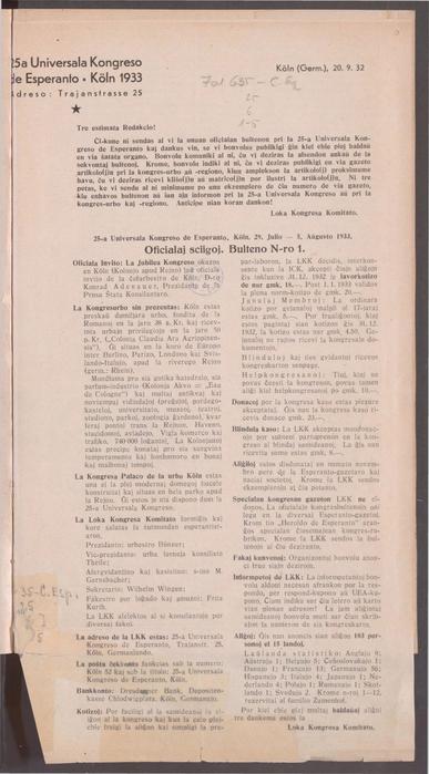 Numero 01-05 (1933)