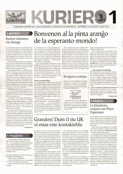 Numero 1-6, aldono (2003)