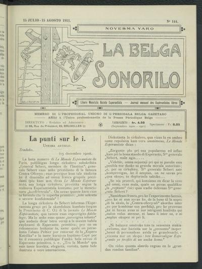 Numero 144, jul–aug (1911)