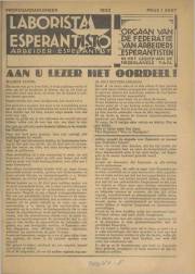Numero 01, propaganda_numero (1933)